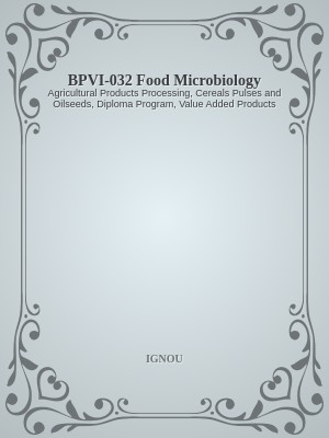 BPVI-032 Food Microbiology